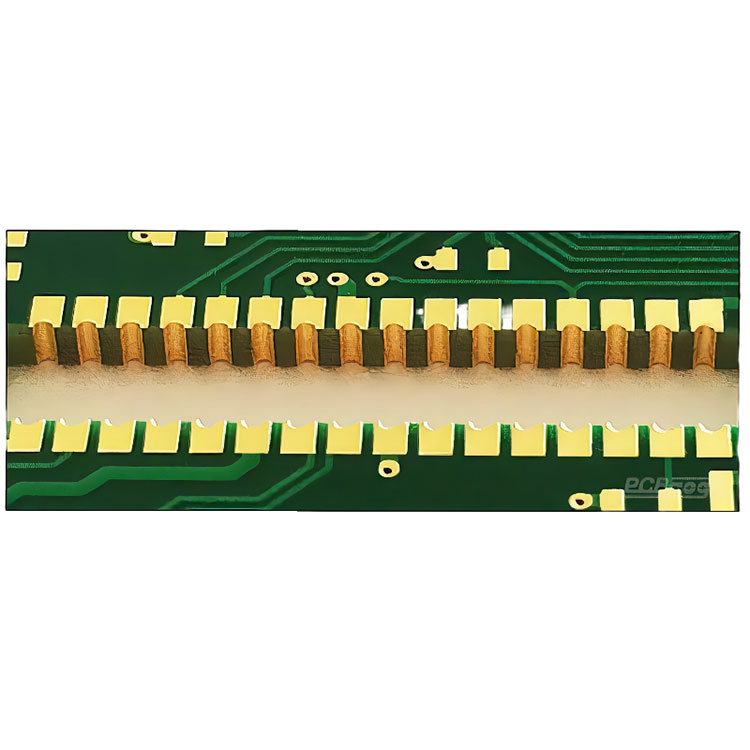 Half-hole HDI PCB
