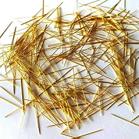 Gold needle, gold-plated microneedle, gold microneedle, manufacturer produces 0.15mm