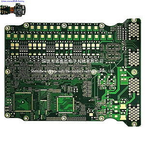 Buried capacitance and resistance board