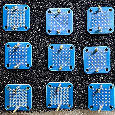 RF Micro-needle Machine,Liquid Gold MicroNeedling,Gold Microneedle Array on PCB,Golden Needle,microneedle