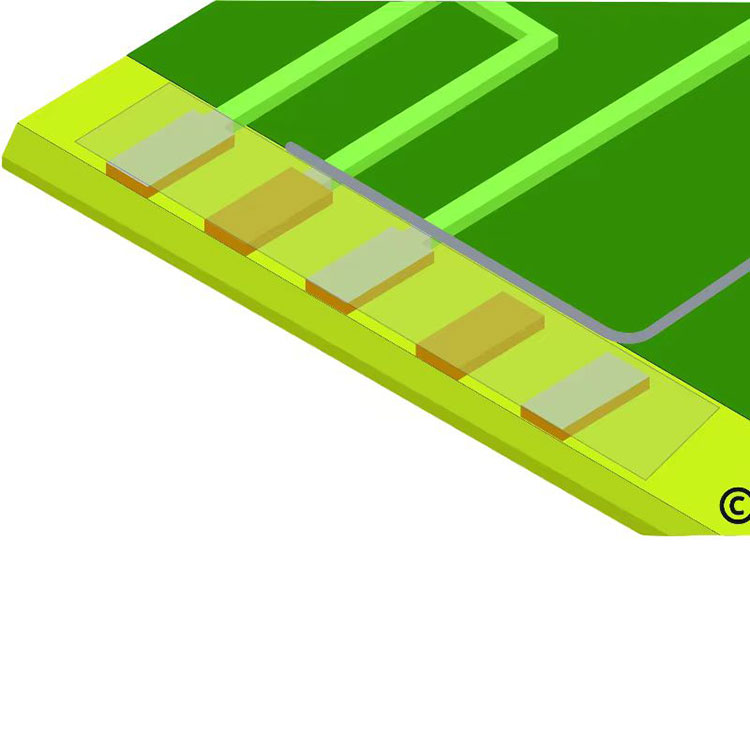 Step Gold Finger PCB