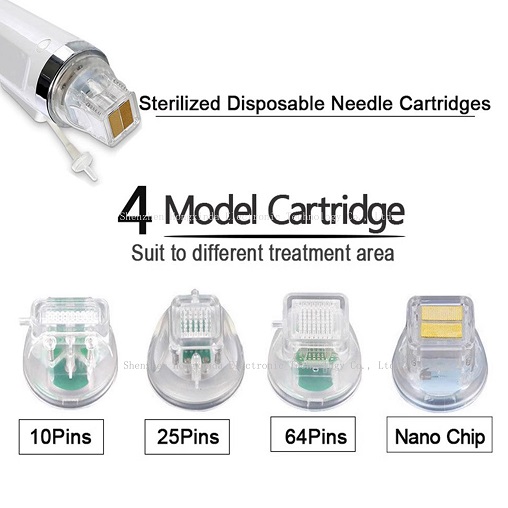 Gold microneedle,microneedle, microcrystal head