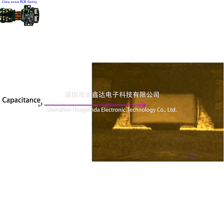 Buried capacitance and resistance board