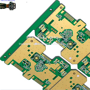 Buried capacitance and resistance board